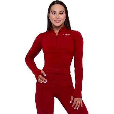 GymBeam Dámský sportovní top Ignite Dark Red – Hledejceny.cz