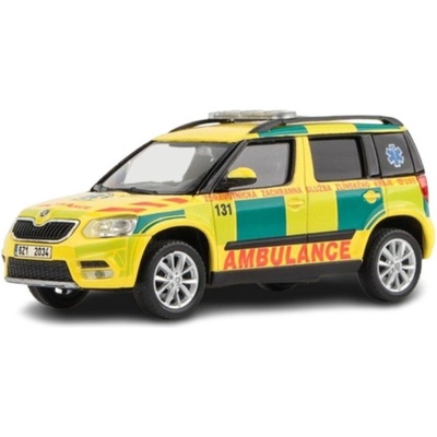 Abrex Škoda Yeti facelift 2013 ZZS 04 1:43