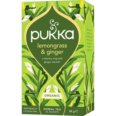 Pukka Ájurvedský čaj Lemongrass Ginger Tea 20 ks