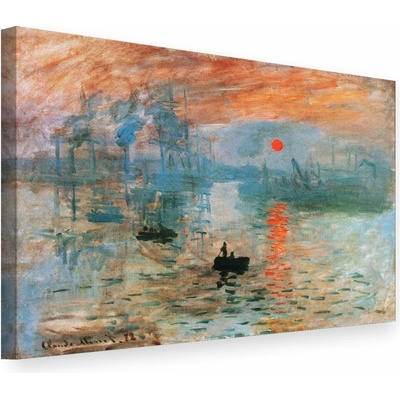 Papilora Obraz na plátně Imprese, východ slunce – Claude Monet - 60x80 cm