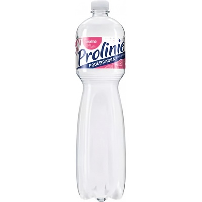 Poděbradka Pro Linie malina jemně perlivá 1,5 l