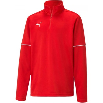 Puma Teamgoal 1 4 Zip Top červená
