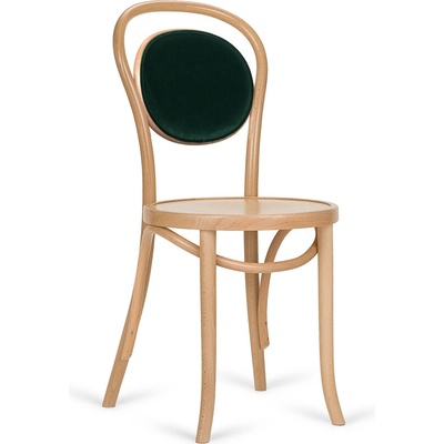 Paged Classic A-1895 Seat Wood Back Uph buk lakovaný / látka kat. 1