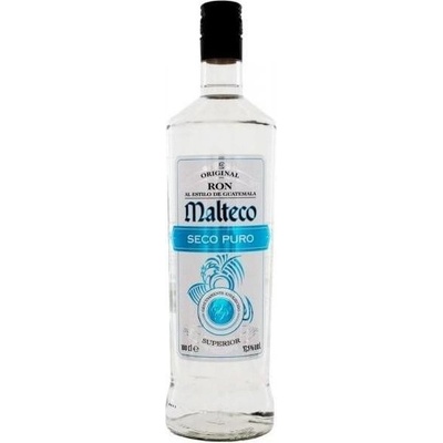 Malteco Seco Puro 37,5% 1 l (holá láhev)
