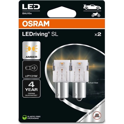 Osram LED PY21W BAU15s 12V 1,5W 7507DYP-02B – Hledejceny.cz