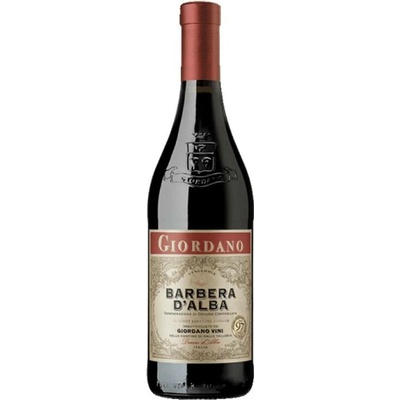 Giordano Barbera d´Alba DOC Suché červené 2021 14% 0,75 l (holá láhev)