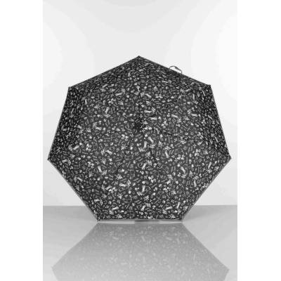 Lasessor Moomin Garden black deštník skládací černý