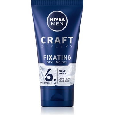 Nivea Men Craft Stylers Fixating gel na vlasy pro vysoký lesk 150 ml