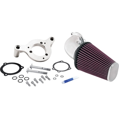 K&N FIPK sportovní kit sání pro HARLEY DAVIDSON FXDL Dyna Low Rider 103 CI 2014-2017, zářivá hliníková trubka Exc. Lower Fairings – Hledejceny.cz