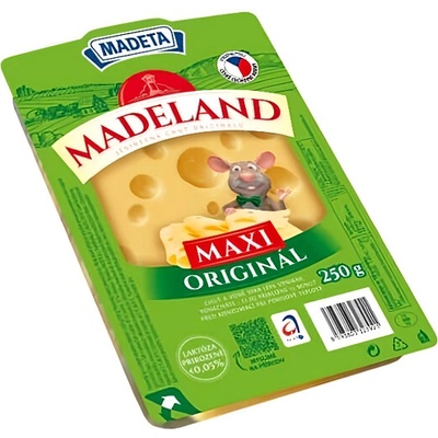 Madeta Madeland Maxi 45% sýr holandského typu 250 g