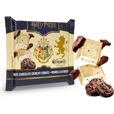 Witor´s Harry Potter bílá s kousky sušenek 40 g