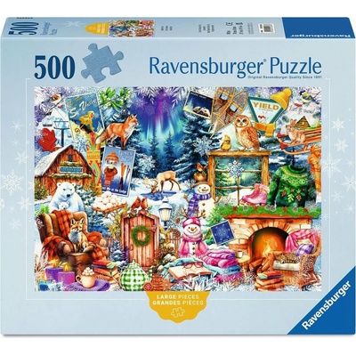 Ravensburger 500 väčších dielov Mrazivá zima