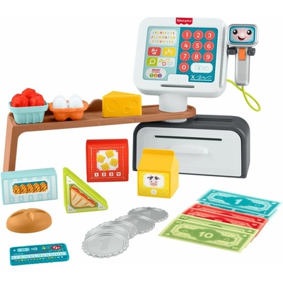 Mattel Fisher Price Mluvící pokladna CZ SK ENG JGW98 – Hledejceny.cz