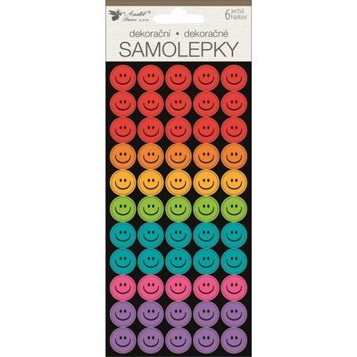 Anděl Samolepky Smajlíci 300 ks