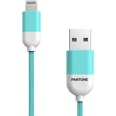 TelForceOne GSM174228 PANTONE MFi USB-A - Lightning 1,5m modrozelený
