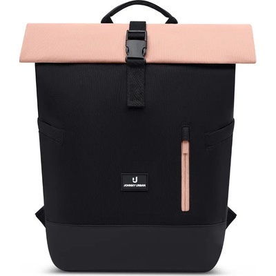 Johnny Urban Rolovací batoh Luca Small black-rose 15 l