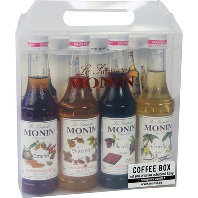 Monin Coffee box 4 x 250 ml