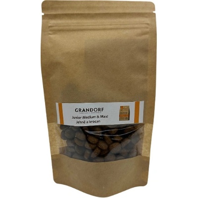 Grandorf Junior Medium & Maxi Jehně a krocan 75 g