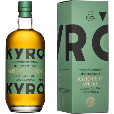 Kyrö Peat Smoke 47,2% 0,7 l (karton)