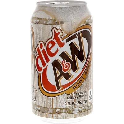 A&W Root Beer Diet 12 x 355 ml