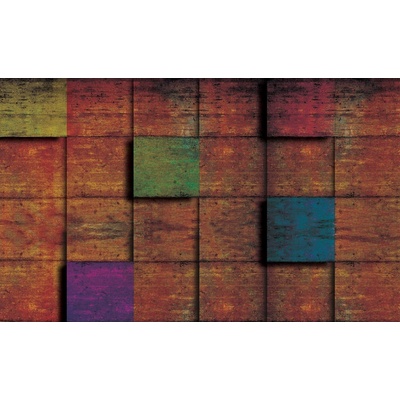 Preinterier FT4842 Fototapeta na stenu 3D hrdzavá stena vlies 416cm x 254cm