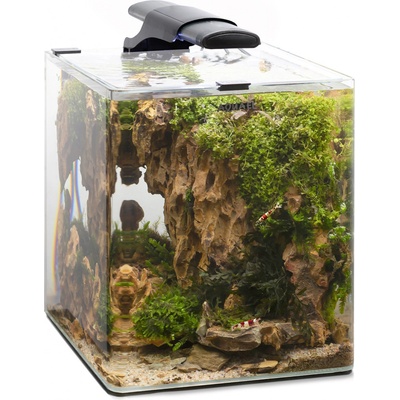 Aquael Shrimp Day & Night 30 akvarijní set černý 30 l