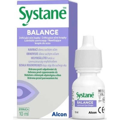 Alcon Systane Balance zvlhčující oční kapky 10 ml – Hledejceny.cz