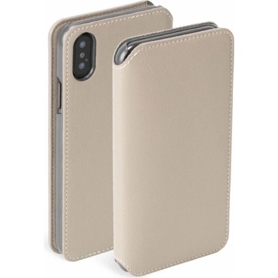 Krusell Pixbo 4 Card SlimWallet Apple iPhone XS Max béžové – Hledejceny.cz