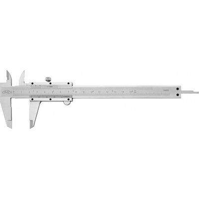 KINEX Posuvné měřítko s hloubkoměrem a vnitř.měřením čsn. 251238 din 862 150/40mm 6000-1