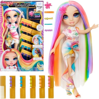 MGA Rainbow High Hair Chalk Style Amaya Raine Sada na Barvení Vlasů