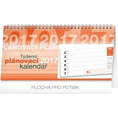 stolní Plánovací řádkový 2017