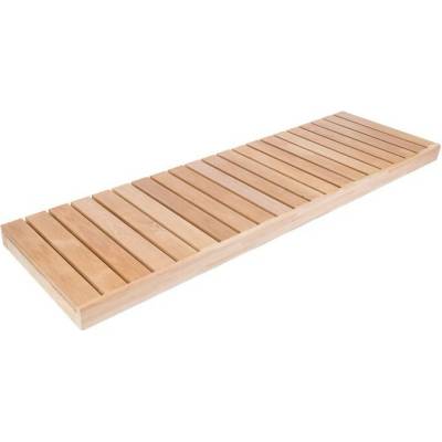 Lavica do sauny z jelše 140 × 600 mm dĺžka v metroch: 2.1