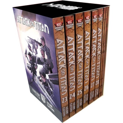 Kodansha America Attack on Titan The Final Season Part 1 Manga Box Set