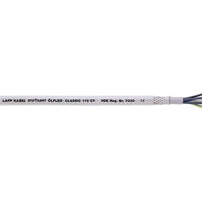 Lapp CLASSIC 110 CY 1135504/1 riadiaci kábel 4 G 4 mm² 1m priehľadná