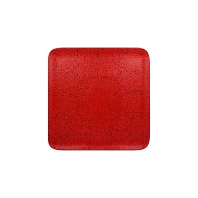 RAK Porcelain Ruby Tanier štvorcový 11 x 11 cm červený