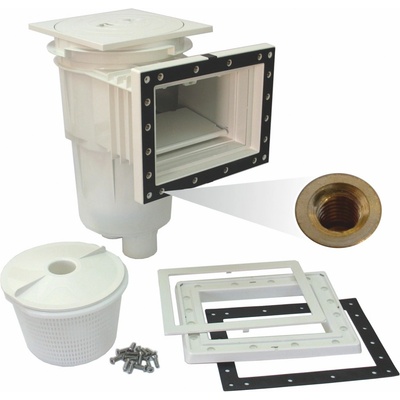 VÁGNER POOL Skimmer 17,5 l prodloužené hrdlo, pro folii