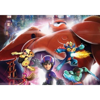 Preinterier FT2097 Fototapeta na stenu Baymax Veľká šestka II vlies 104cm x 70cm