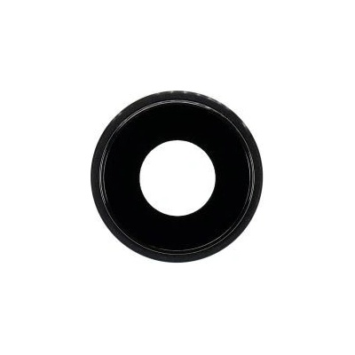 Apple iPhone XR - Sklíčko Kamery s Rámem (Black), Black
