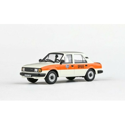 Abrex Škoda 120L 1984 Bílá Spoje1:43