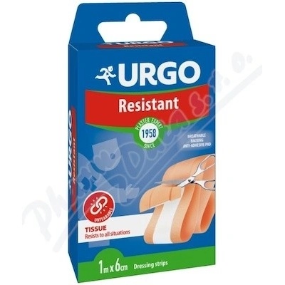 URGO RESISTANT Odolná náplast 1mx6cm NOVÁ (Exp: 10/2029)