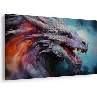 Obraz - Ilustrace draka, jednodílný 120x80 cm