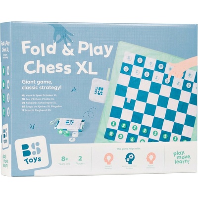 BS Toys Velké šachy s hrací podložkou