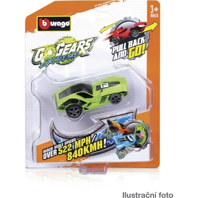 Bburago GoGEARS EXTREME Loop set autíčka assort