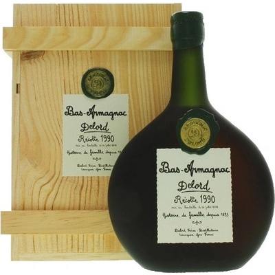 Armagnac-Delord Millésimés 1990 40% 0,7 l (kazeta)