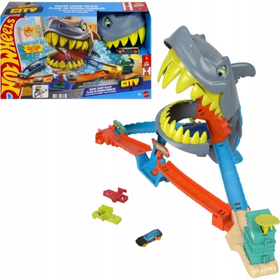 Mattel Hot Wheels City Shark Chomp Beach