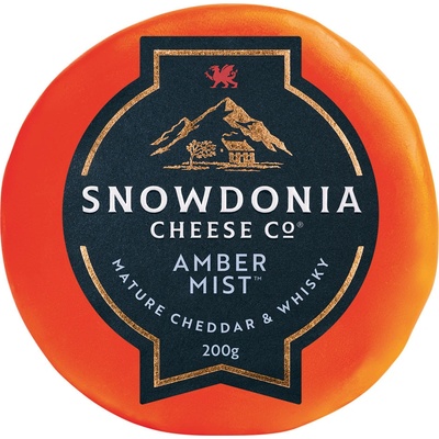 Snowdonia Sýr Cheddar AMBER MIST s whisky 200 g