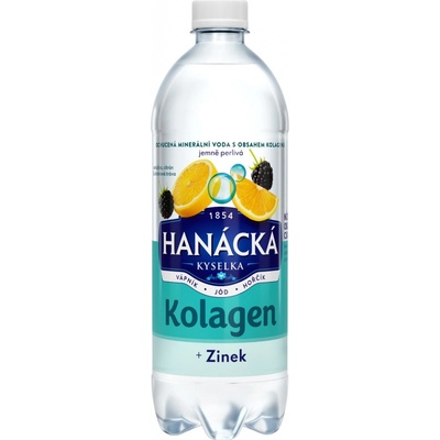 Hanácká Kyselka Kolagen jemně perlivá 6 x 0,5 l