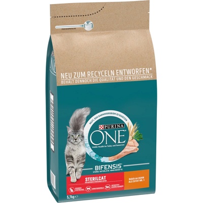 Purina ONE Bifensis Sterilised kuracie 5,7 kg