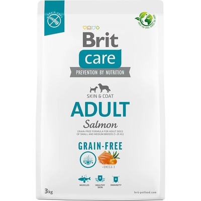 Brit Care Grain Free Adult Salmon & Potato 2 x 3 kg