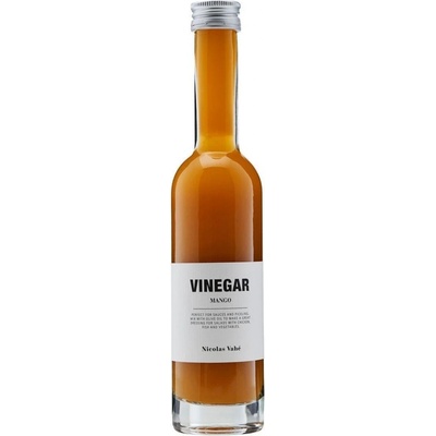 Nicolas Vahé Ocet s mangem 200 ml žlutá barva oranžová barva sklo